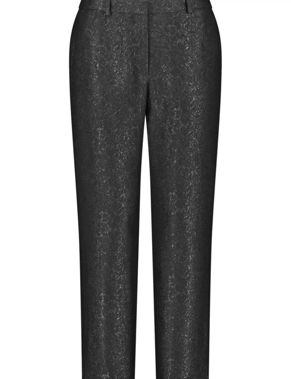 Elegante Broeken>TAIFUN 3/4-Broek Van Glanzend Jacquard