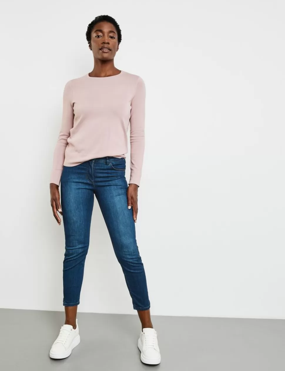 Jeans>GERRY WEBER 5-Pocket-Jeans Best4Me Cropped