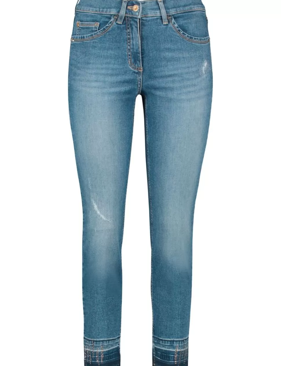 Jeans>GERRY WEBER 5-Pocket-Jeans Best4Me Cropped