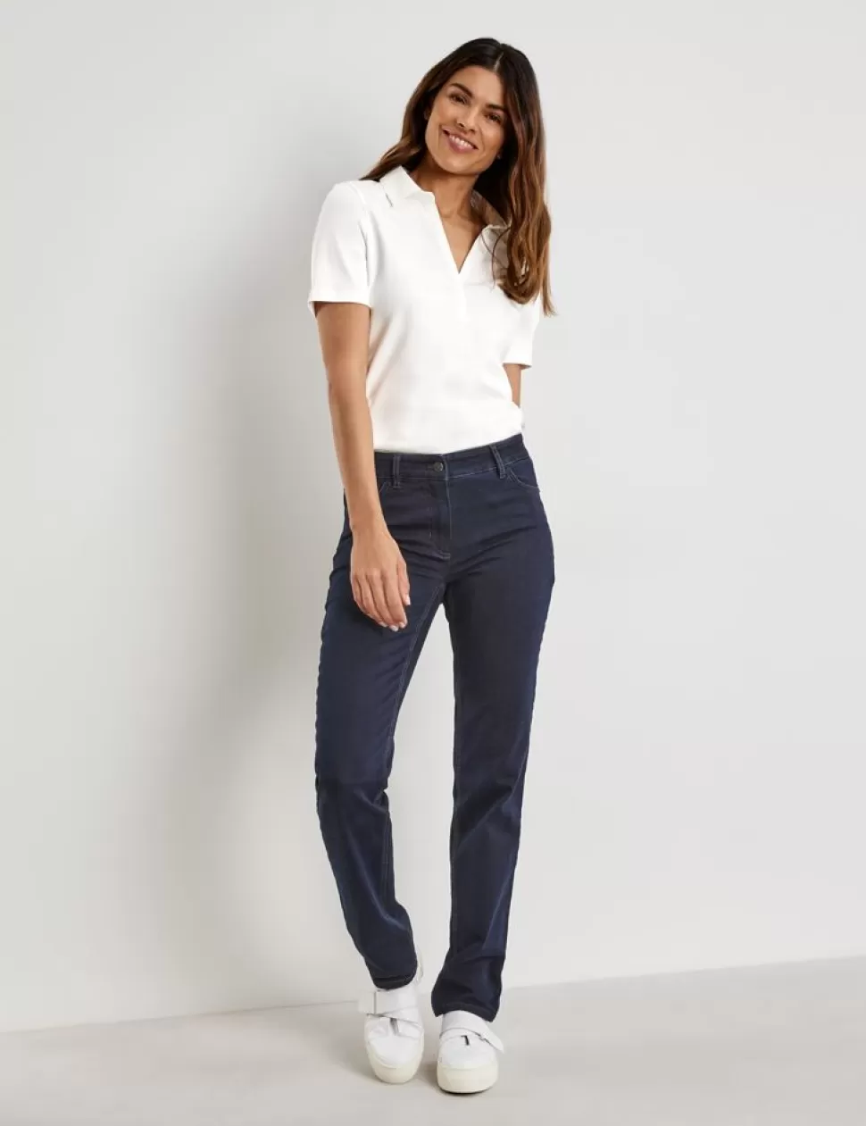 Jeans>GERRY WEBER 5-Pocket-Jeans Straight Fit