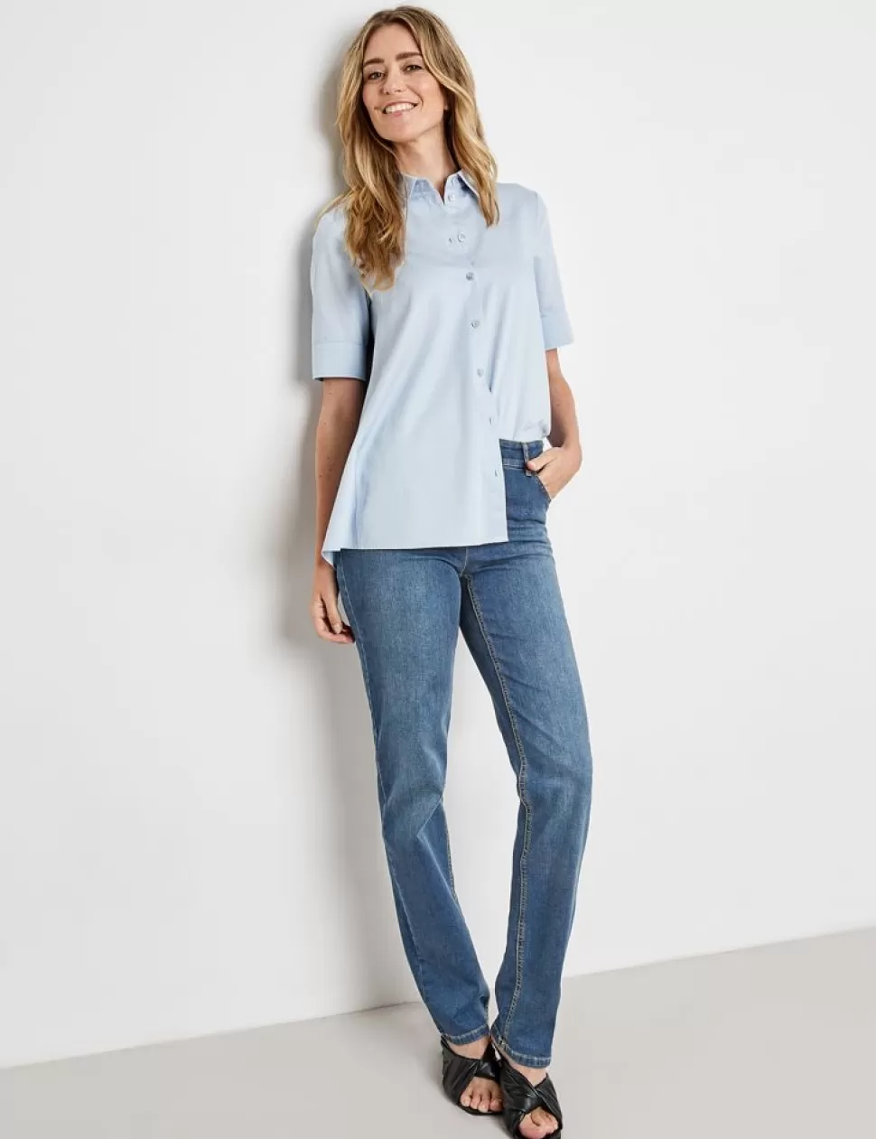 Jeans>GERRY WEBER 5-Pocket-Jeans Straight Fit