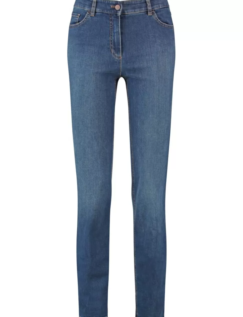 Jeans>GERRY WEBER 5-Pocket-Jeans Straight Fit