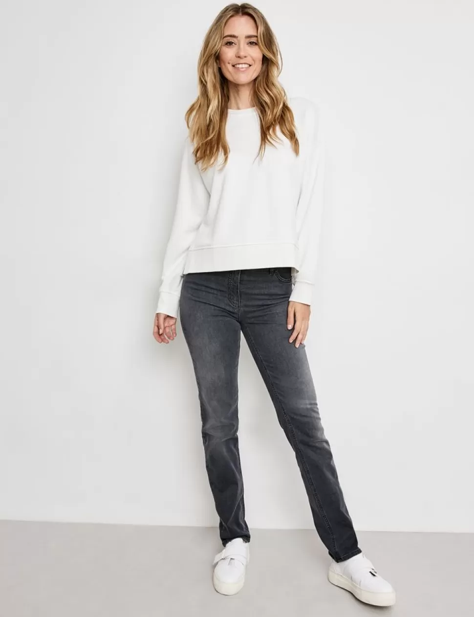 Jeans>GERRY WEBER 5-Pocket-Jeans Straight Fit Korte Maat