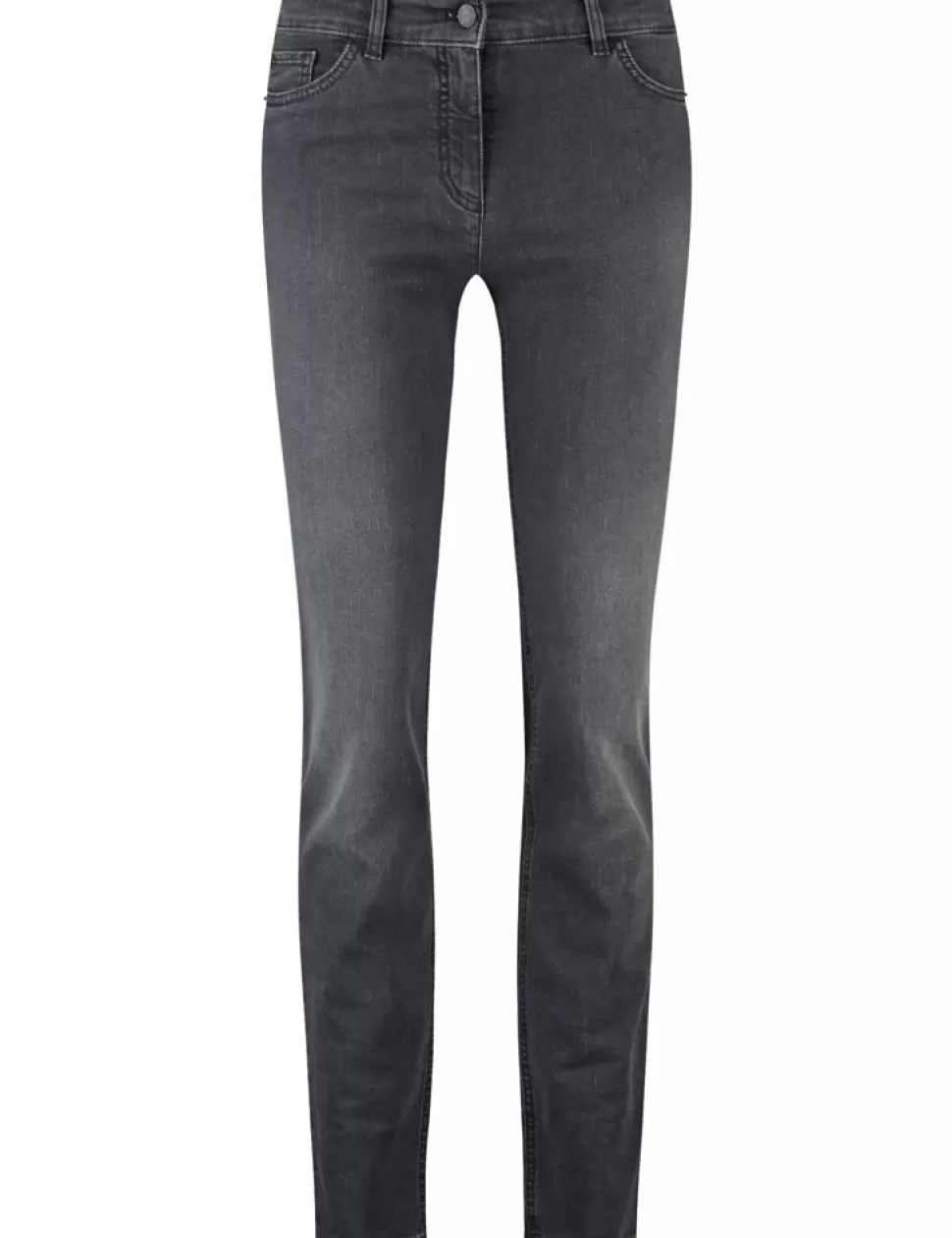 Jeans>GERRY WEBER 5-Pocket-Jeans Straight Fit Korte Maat