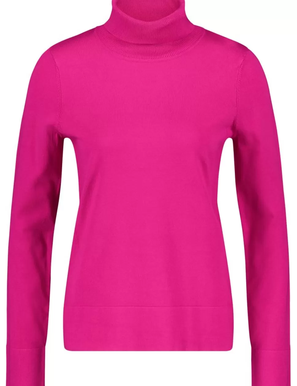 Truien>GERRY WEBER Basic Coltrui Met Ribgebreide Details