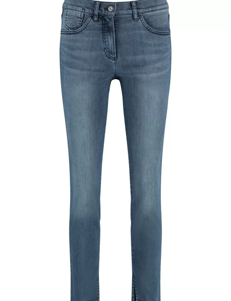 Jeans>GERRY WEBER Best4Me Cropped Denim Sateen