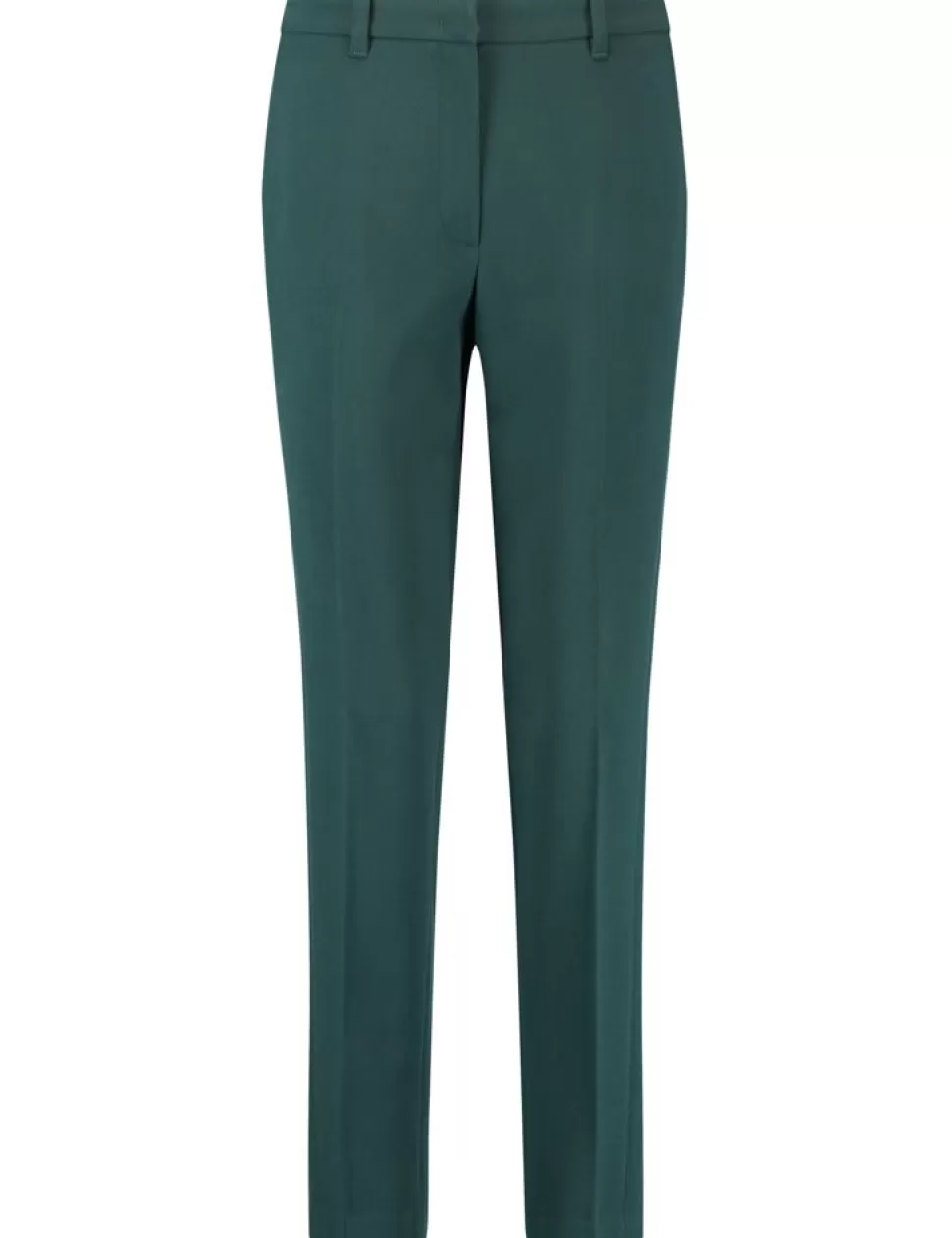 Elegante Broeken>GERRY WEBER Bi-Elastische Broek Citystyle Met Persplooien