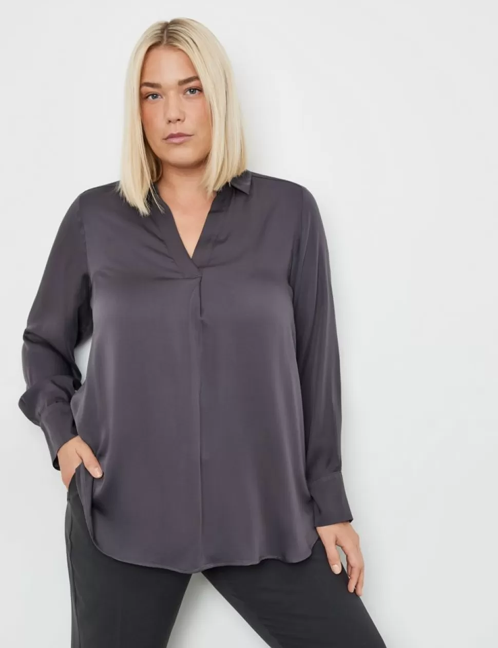 Feestelijke Blouses>SAMOON Blouse