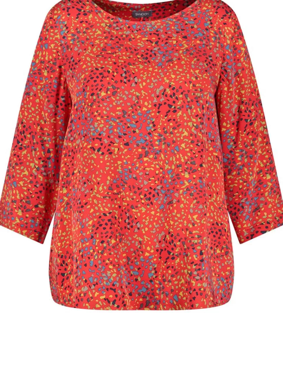 Shirts>SAMOON Blouse Met 3/4-Mouwen