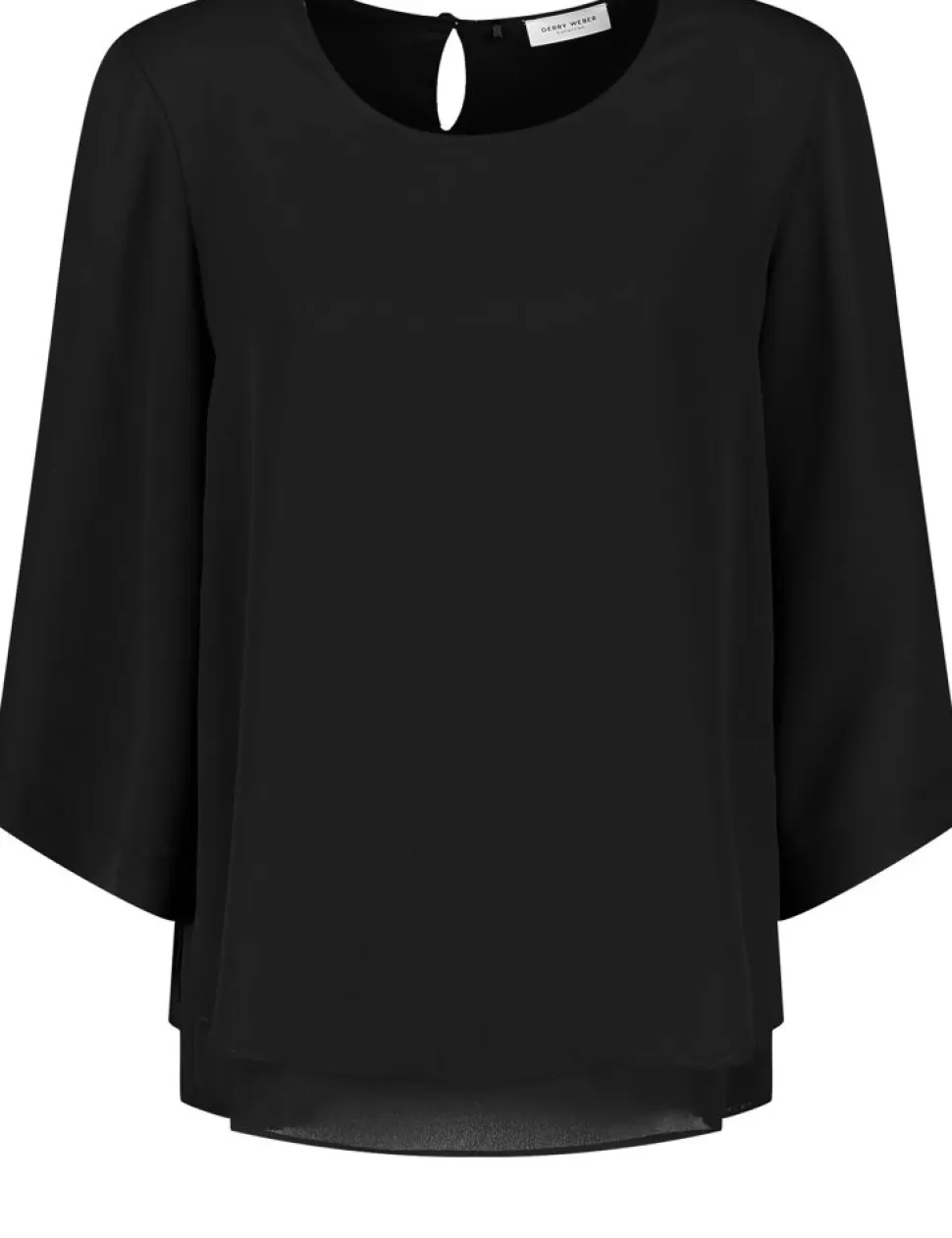 Feestelijke Blouses>GERRY WEBER Blouse Met 3/4-Mouwen En Laagjeslook