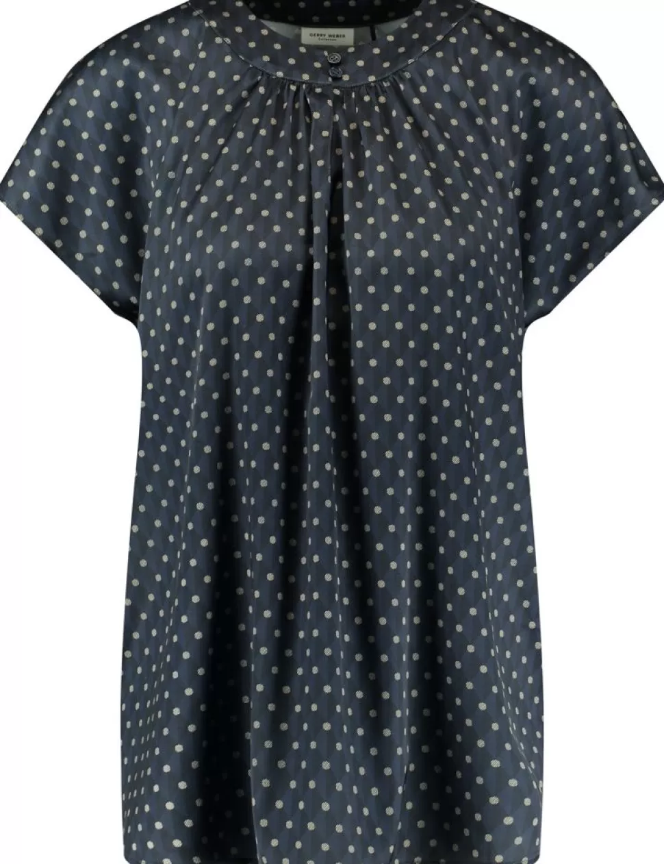 Feestelijke Blouses>GERRY WEBER Blouse Met Korte Mouwen