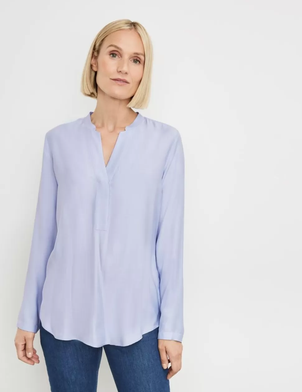 Feestelijke Blouses>GERRY WEBER Blouse Met Lange Mouwen