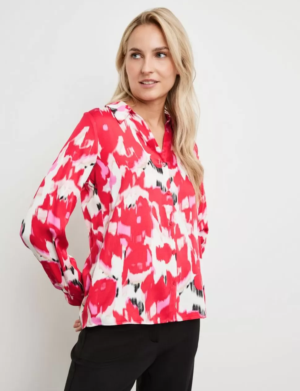 Feestelijke Blouses>TAIFUN Blouse Met Lange Mouwen