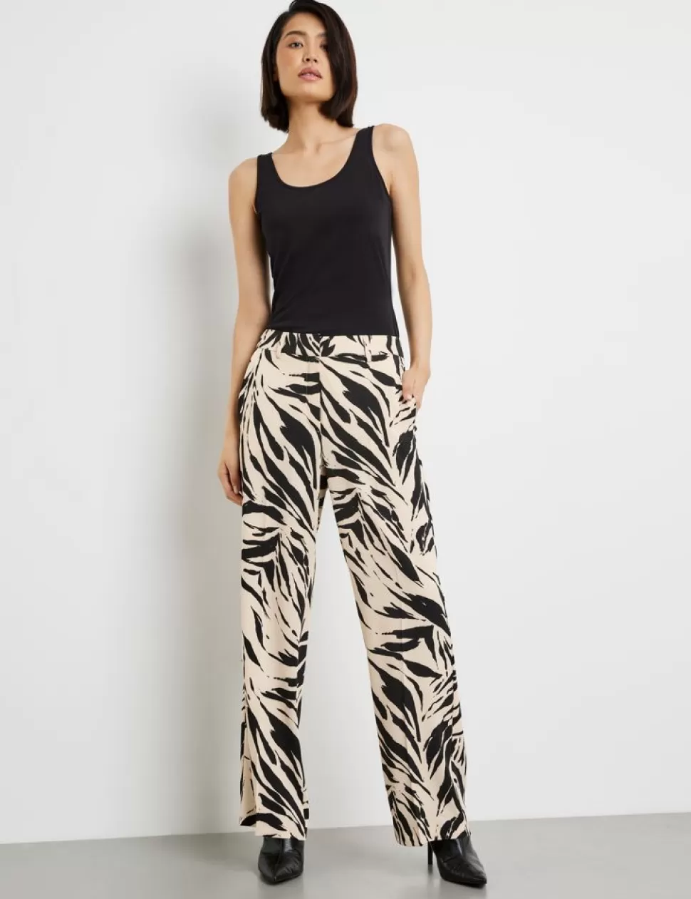 Elegante Broeken>TAIFUN Broek Wide Leg