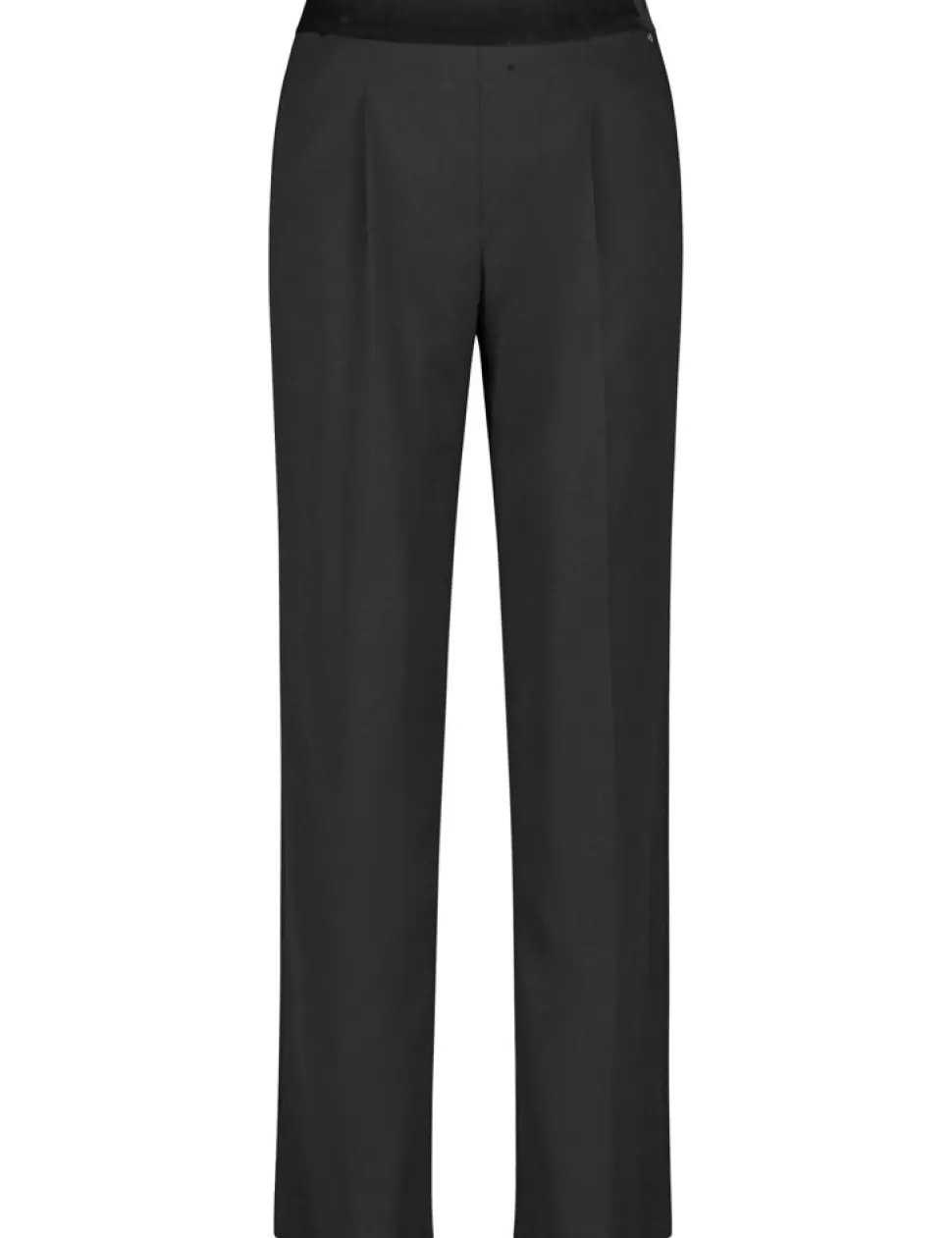 Elegante Broeken>GERRY WEBER Elegante Broek Met Fluwelen Band