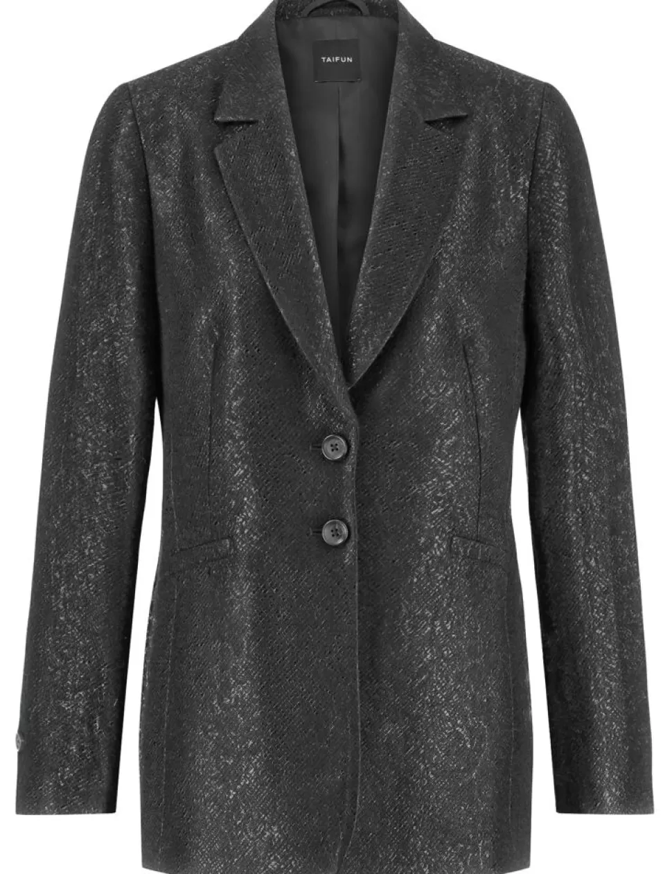 Elegante Blazers>TAIFUN Glanzende Jacquard Blazer