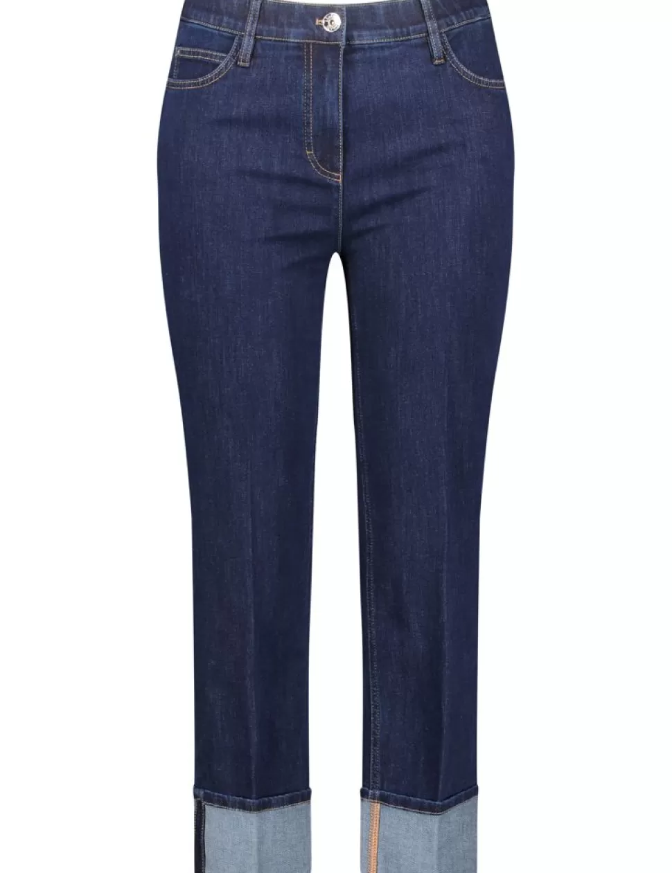 Jeans>SAMOON Jeans Met 7/8-Pijpen En Omslag