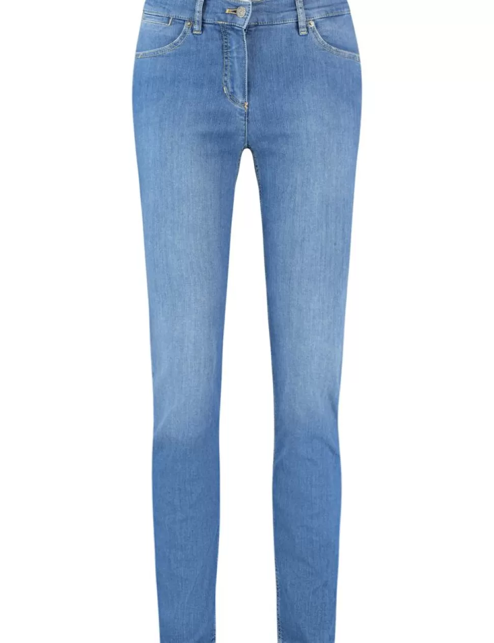 Jeans>GERRY WEBER Jeans Skinnyfit4Me Korte Maat Organic Cotton