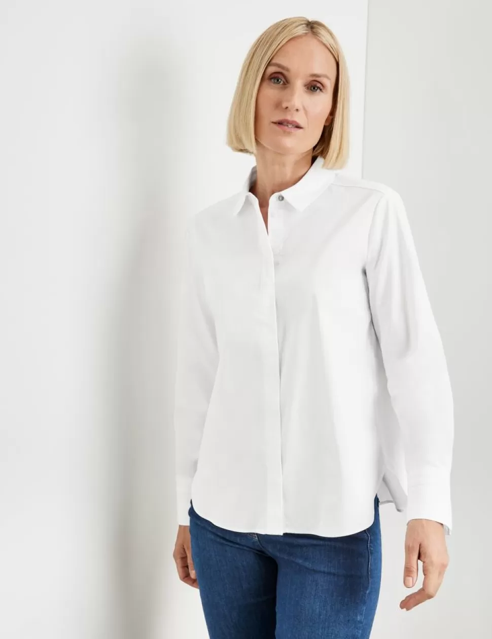 Feestelijke Blouses>GERRY WEBER Overhemdblouse