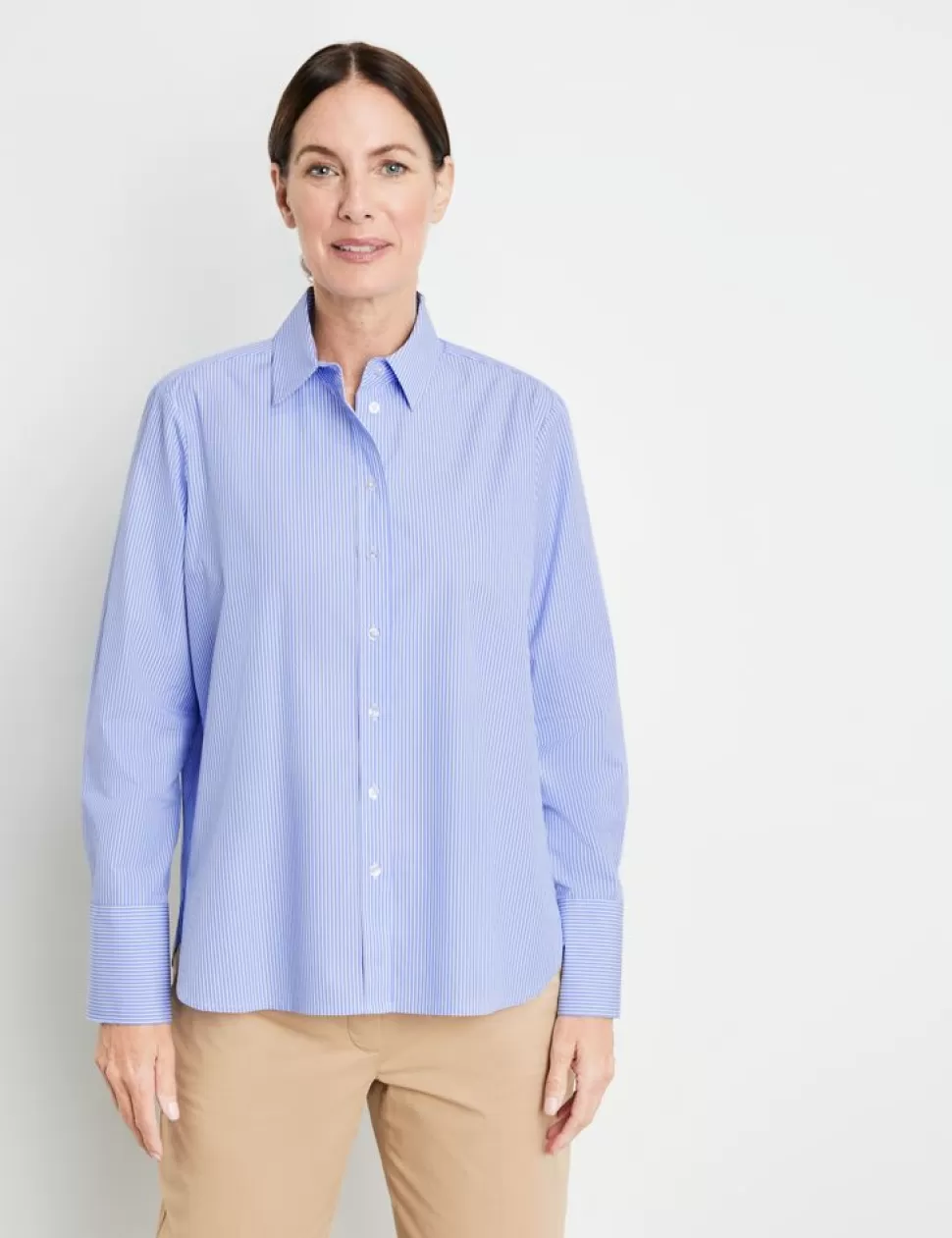 Klassieke Blouses>GERRY WEBER Overhemdblouse