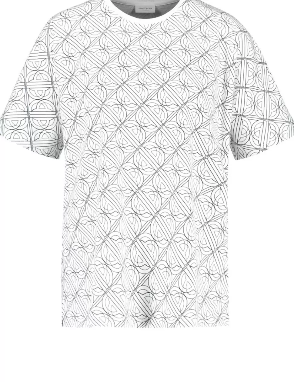 Shirts Met Halflange Mouwen>GERRY WEBER Shirt Met 1/2-Mouwen En Logoprint