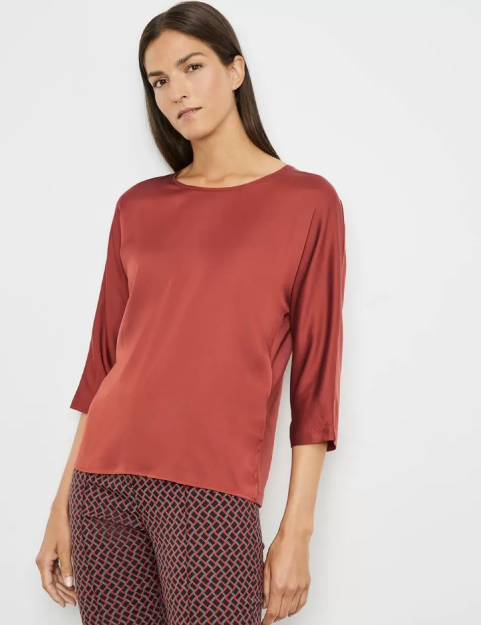 Shirts>GERRY WEBER Shirt Met 3/4-Mouwen