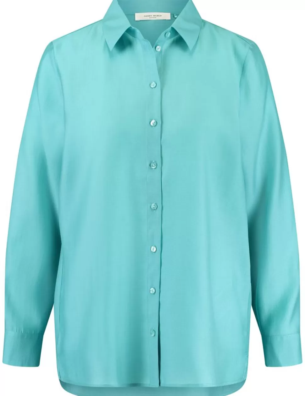 Klassieke Blouses>GERRY WEBER Soepele Blouse Met Zoomsplitten