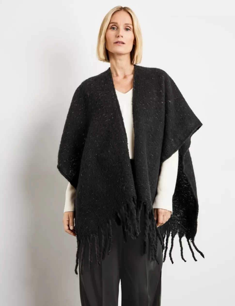 Sjaals>GERRY WEBER Zachte Cape Met Franjes